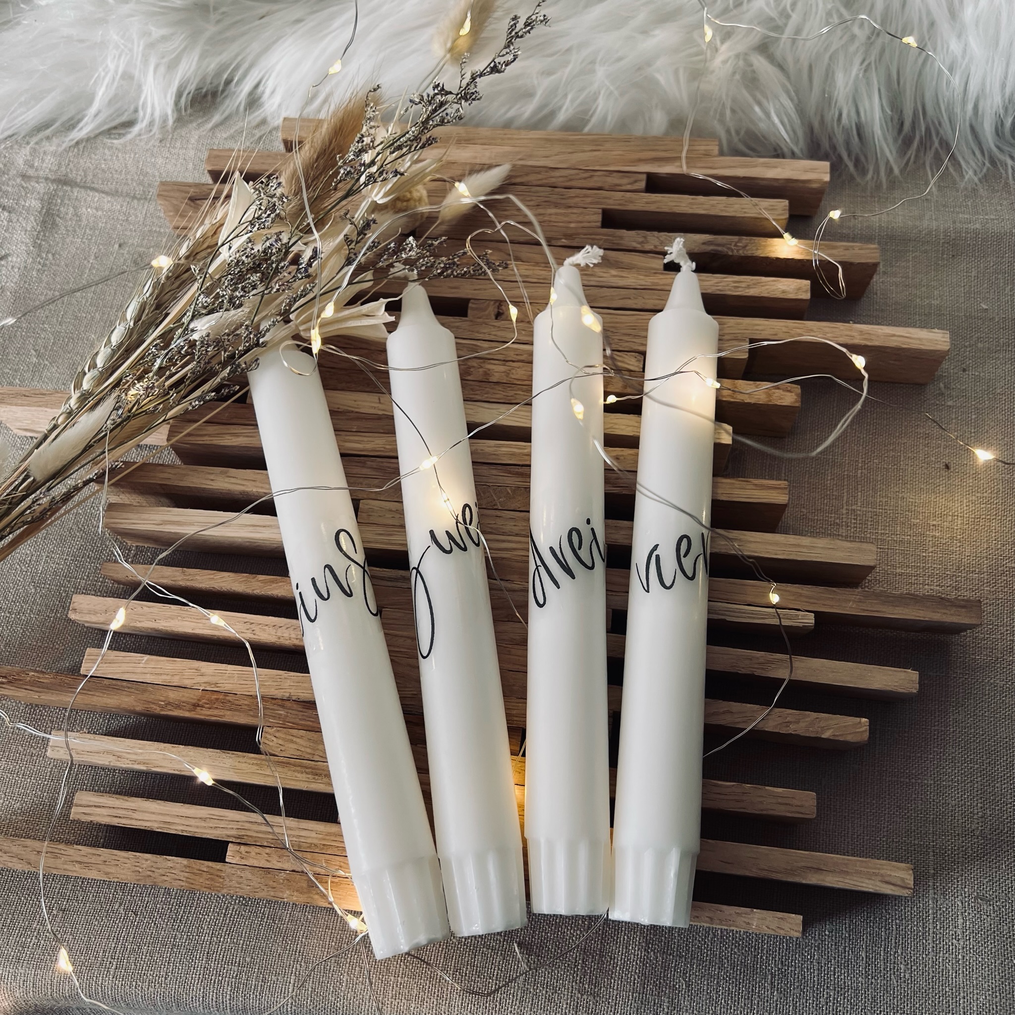 Kerzen für Adventskranz Kerzen für Adventskranz