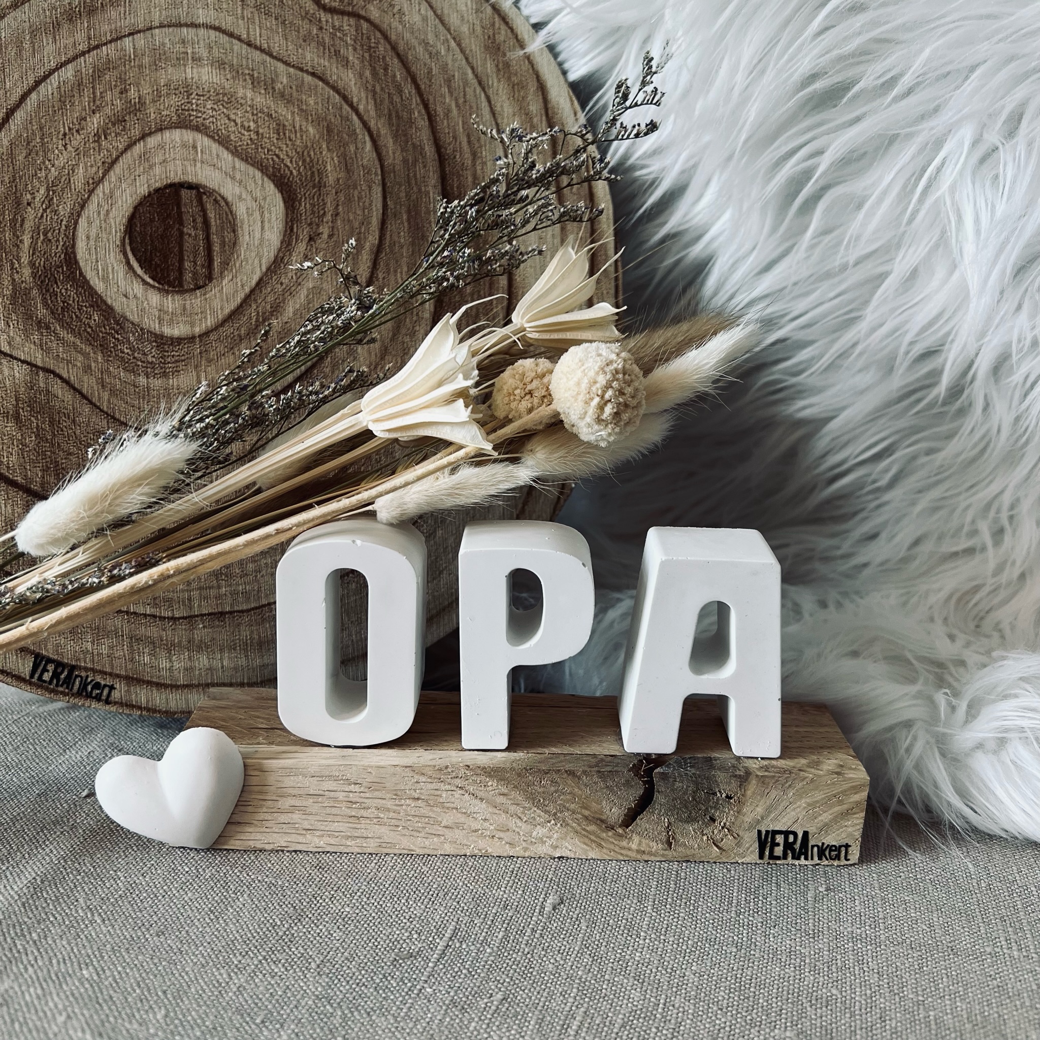 Gipsaufsteller "OPA" Gipsaufsteller "OPA"