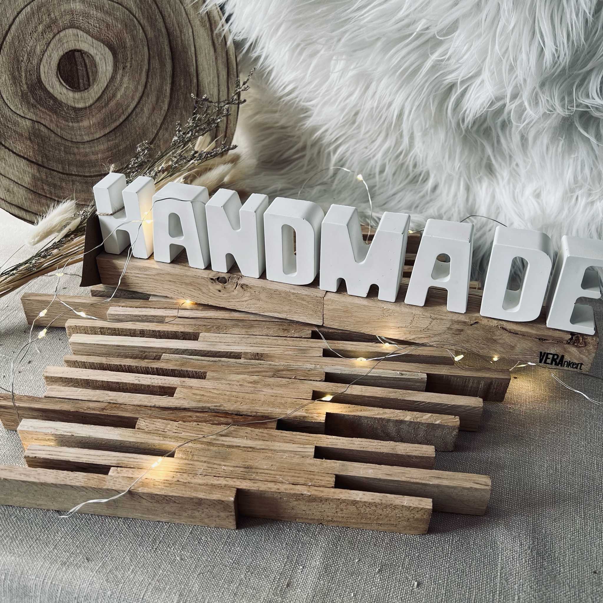 Gipsaufsteller "HANDMADE" Gipsaufsteller "HANDMADE"